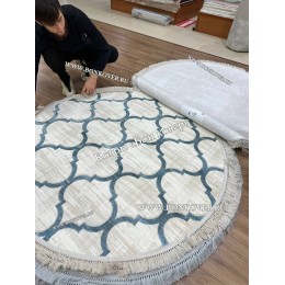 Современный Геометрический  Ковер Дизайн 30668 Круг