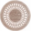 Ковер Safir 00842A BROWN / BROWN Круг