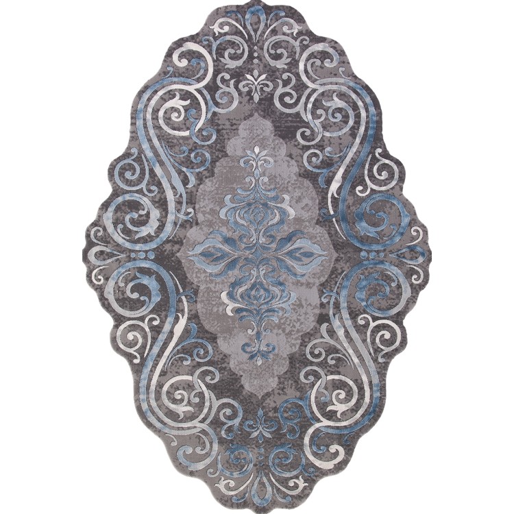 Ковер Safir 00858T BLUE / BLUE